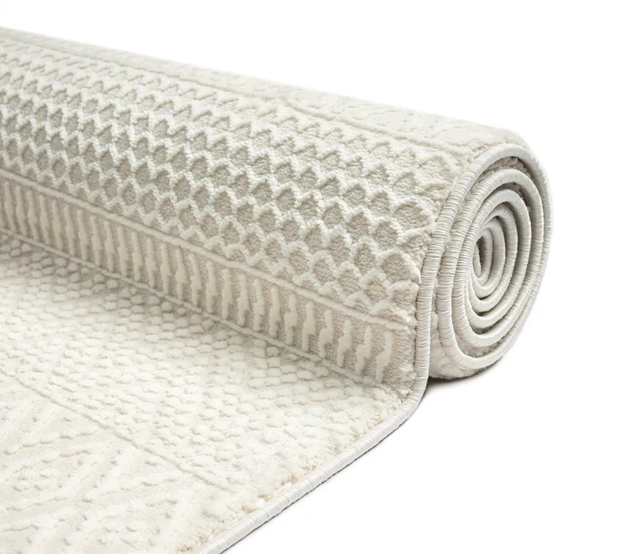 the carpet Teppich »Lima«, rund, 12 mm Höhe, Designer Teppich Flor 1 recyce günstig online kaufen