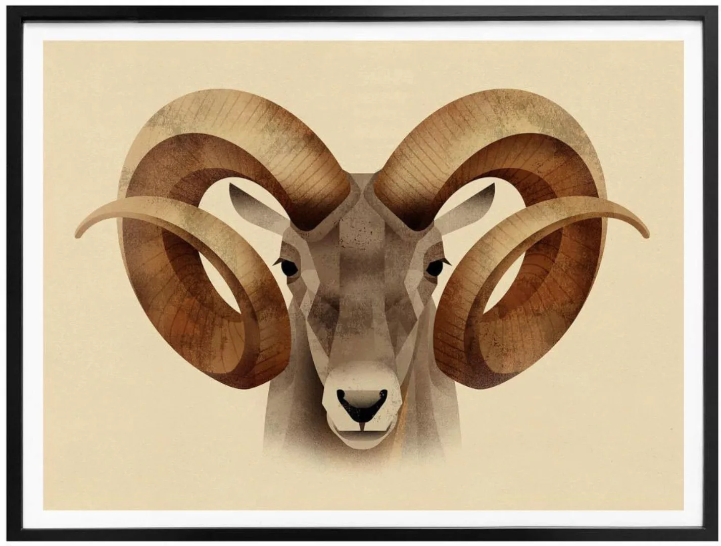 Wall-Art Poster "Urial", Schriftzug, (1 St.), Poster ohne Bilderrahmen günstig online kaufen