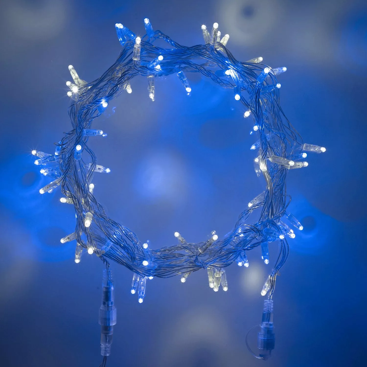 Core Connect 30m 300er LED Lichterkette blau weiß koppelbar transparentes K günstig online kaufen