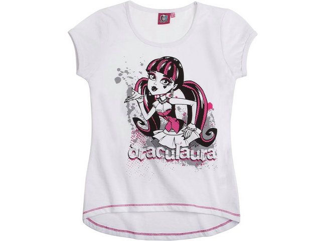 Monster High T-Shirt mit Cleo de Nile, Draculaura und Frankie Steen günstig online kaufen