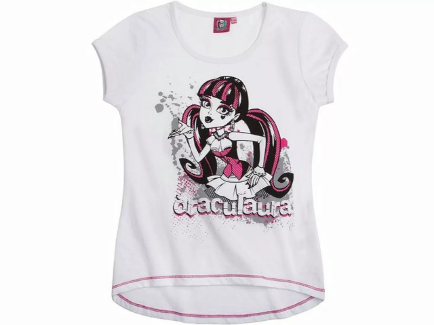 Monster High T-Shirt mit Cleo de Nile, Draculaura und Frankie Steen günstig online kaufen