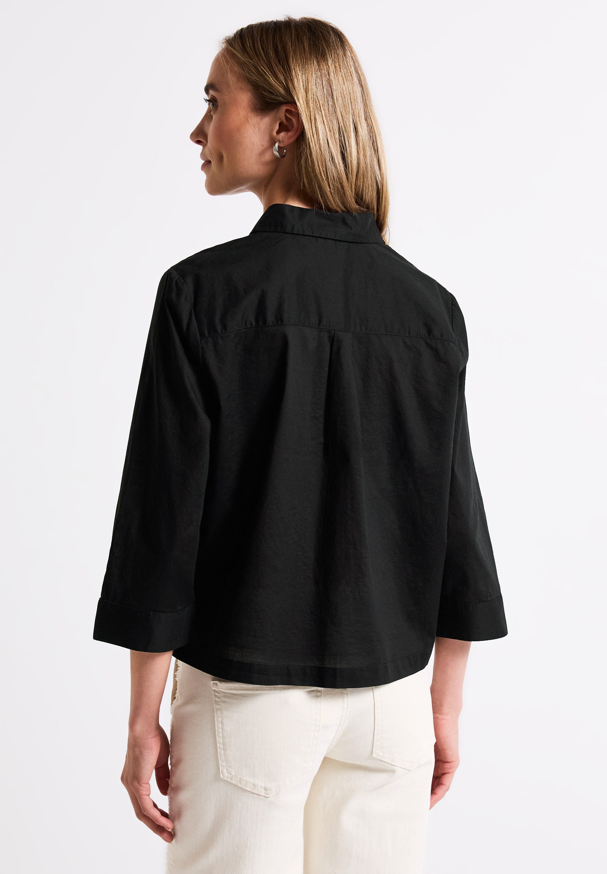 STREET ONE Hemdbluse, mit 3/4 Ärmeln günstig online kaufen