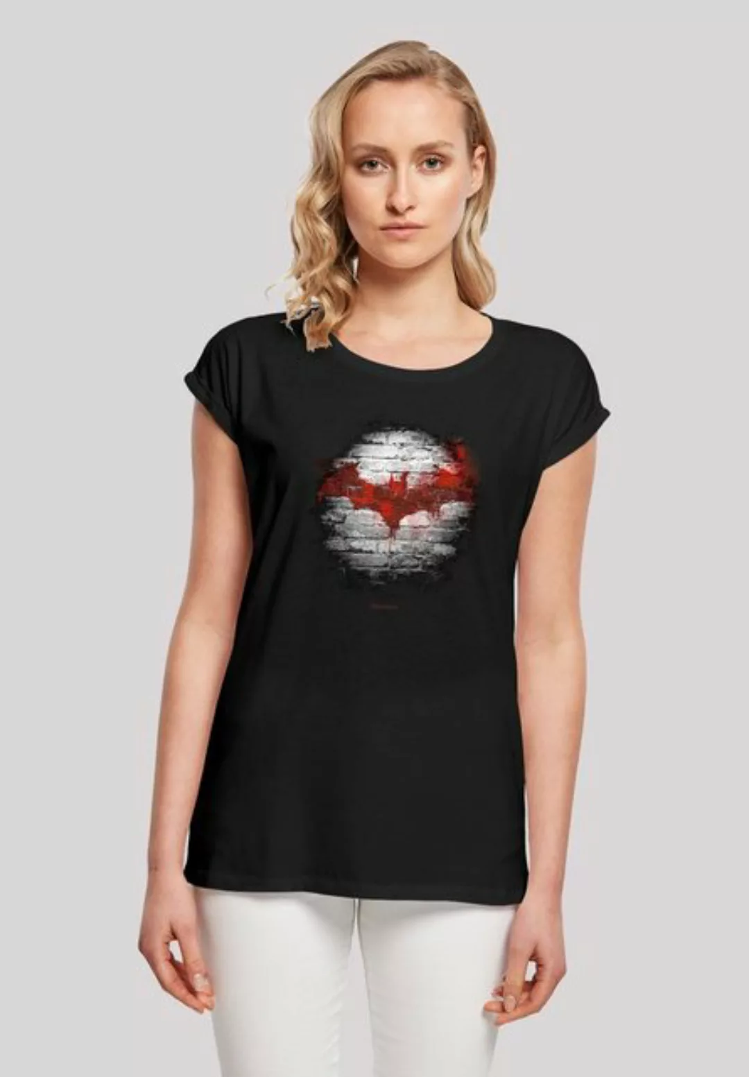F4NT4STIC T-Shirt Batman Logo Wall' Print günstig online kaufen