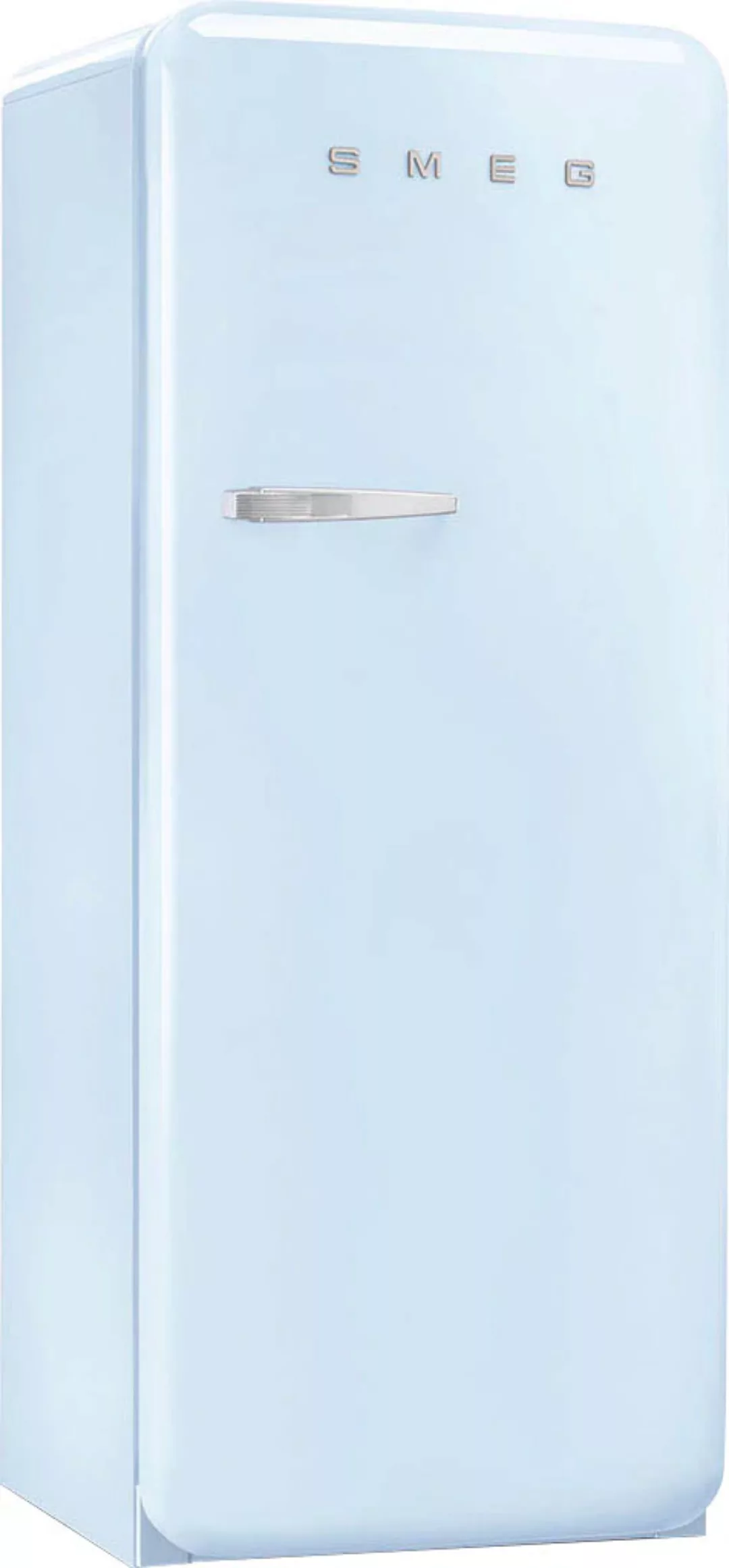 Smeg - FAB28 Kühlschrank mit Gefrierfach - polarsilber/lackiert/Türanschlag günstig online kaufen