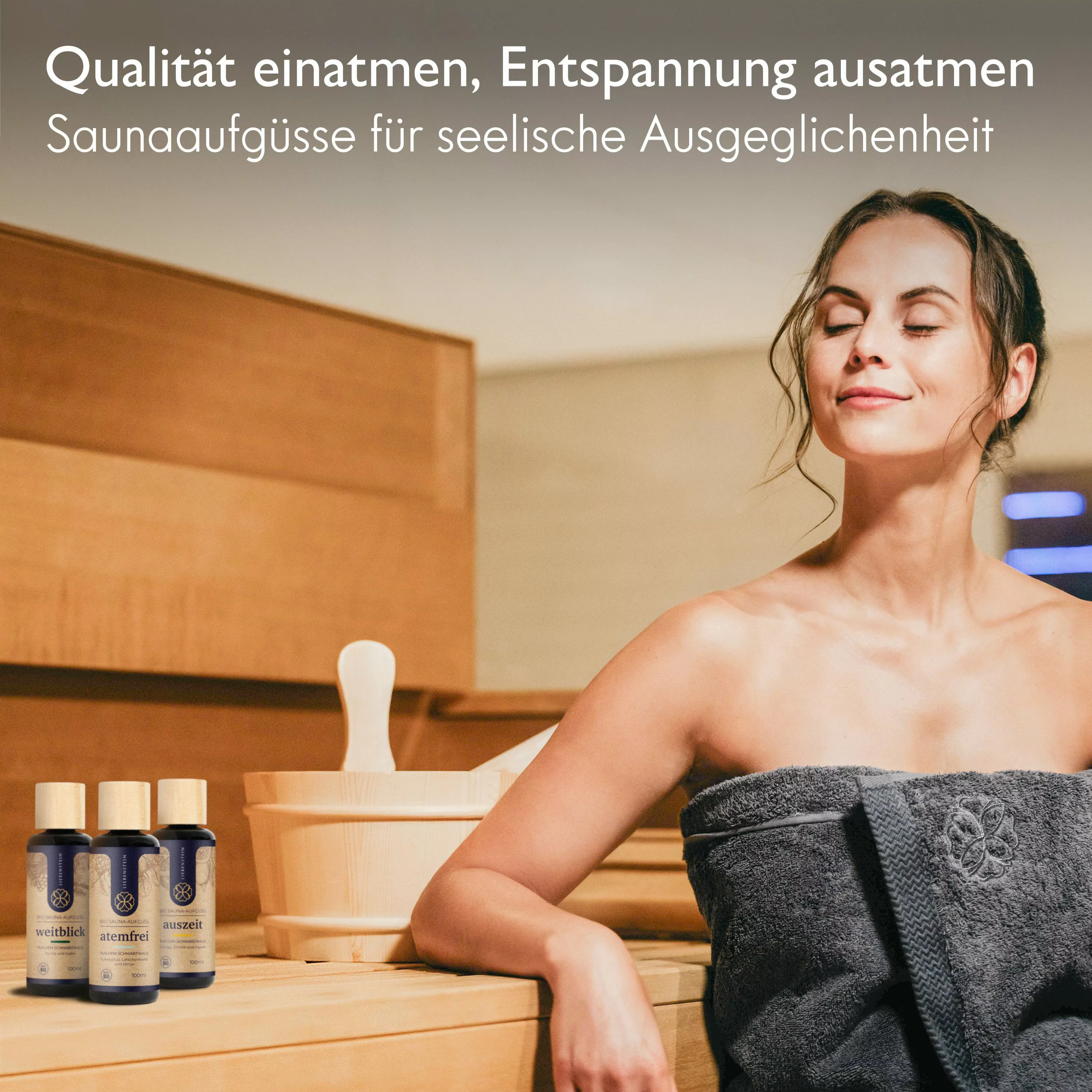 Liebenstein Sauna-Aufgussset BIO Saunaaufguss "Weitblick" (1x100ml, günstig online kaufen