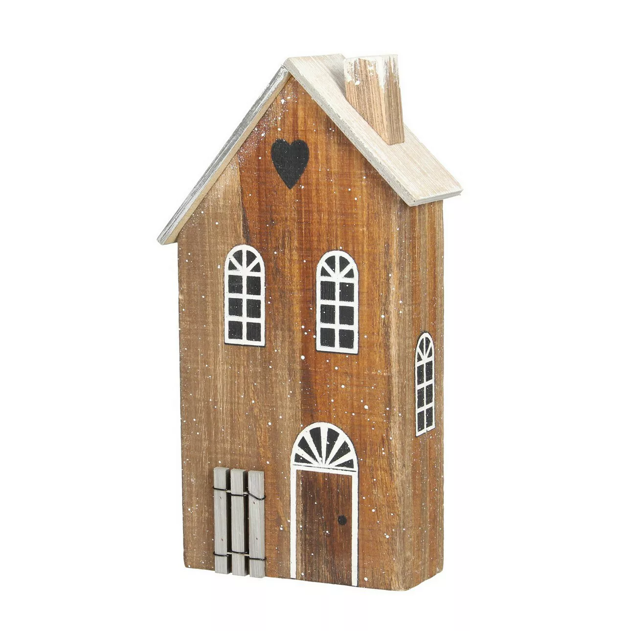 Dekoobjekt Snow House 25cm natural, 14 x 6 x 25 cm günstig online kaufen