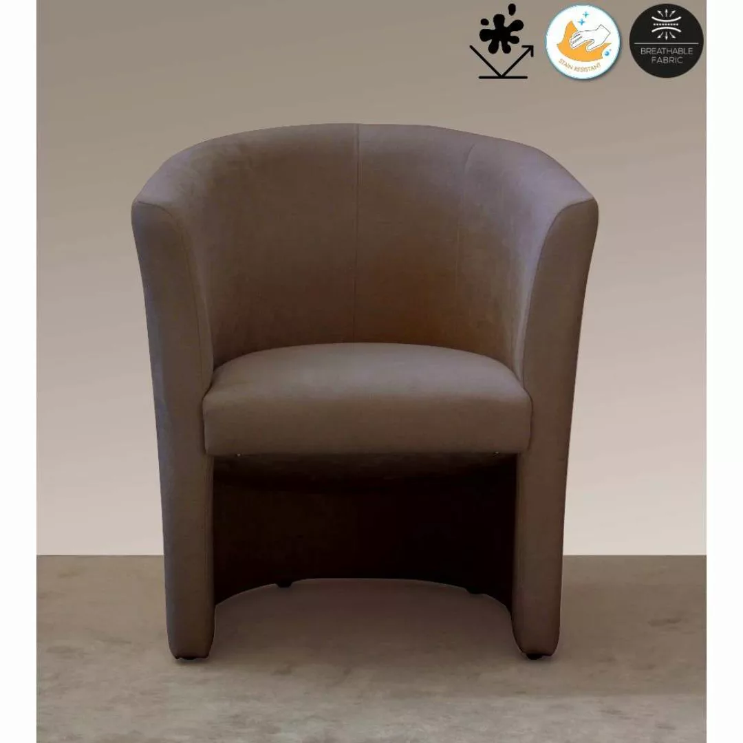 Home affaire Cocktailsessel "Tabby", (1 St.), Antifleck-Beschichtung günstig online kaufen