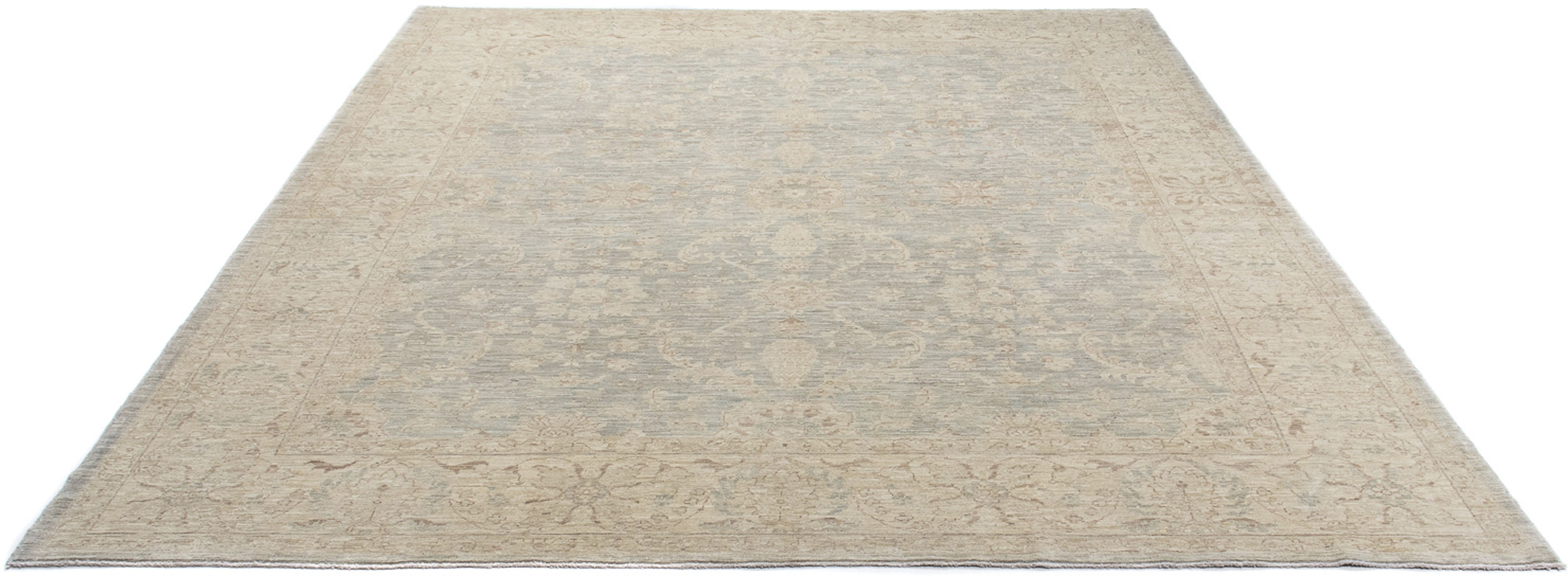 morgenland Orientteppich »Täbriz - 296 x 252 cm - beige«, rechteckig, Wohnz günstig online kaufen