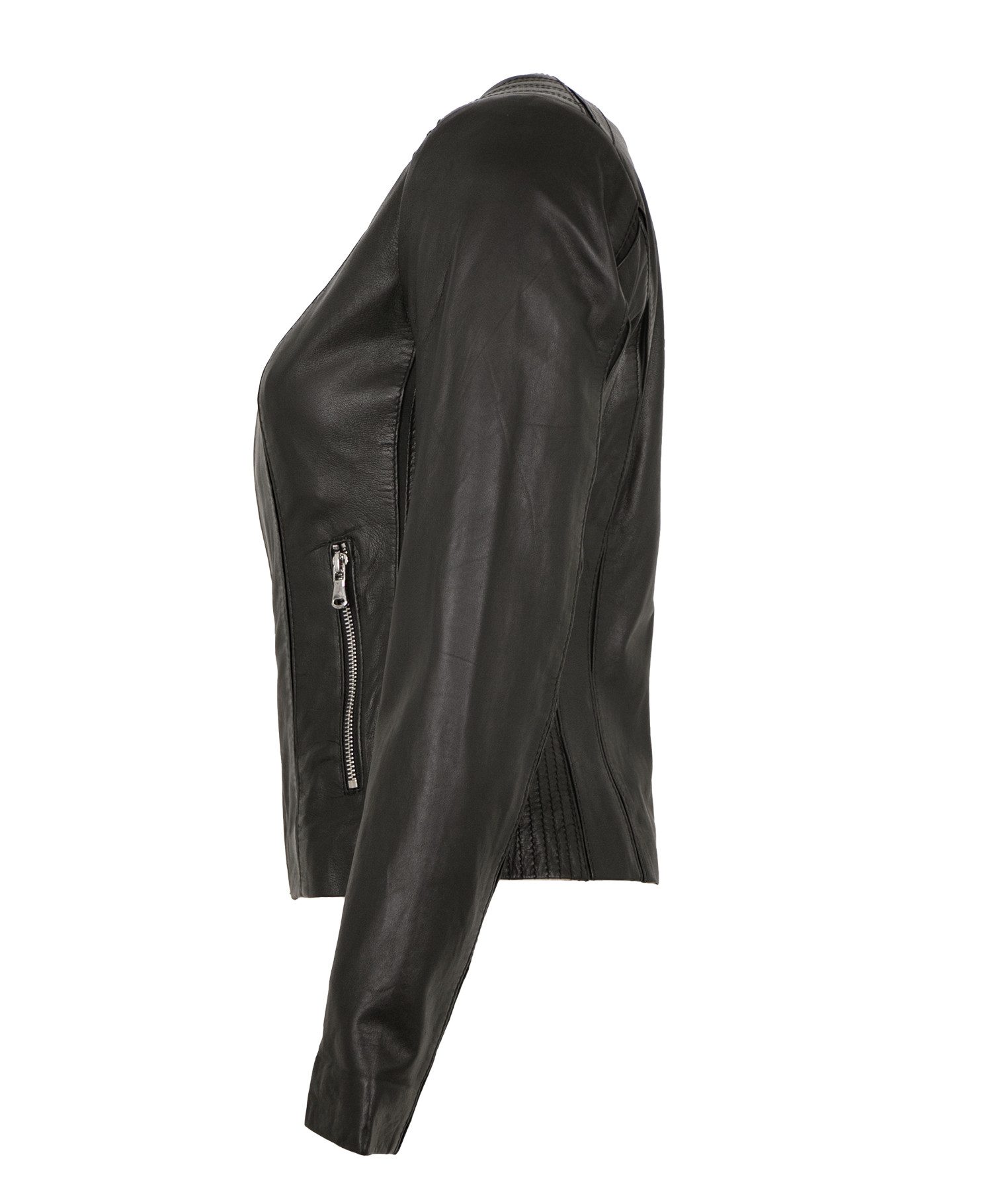 7eleven Lederjacke Side/L 7eleven - Damen günstig online kaufen