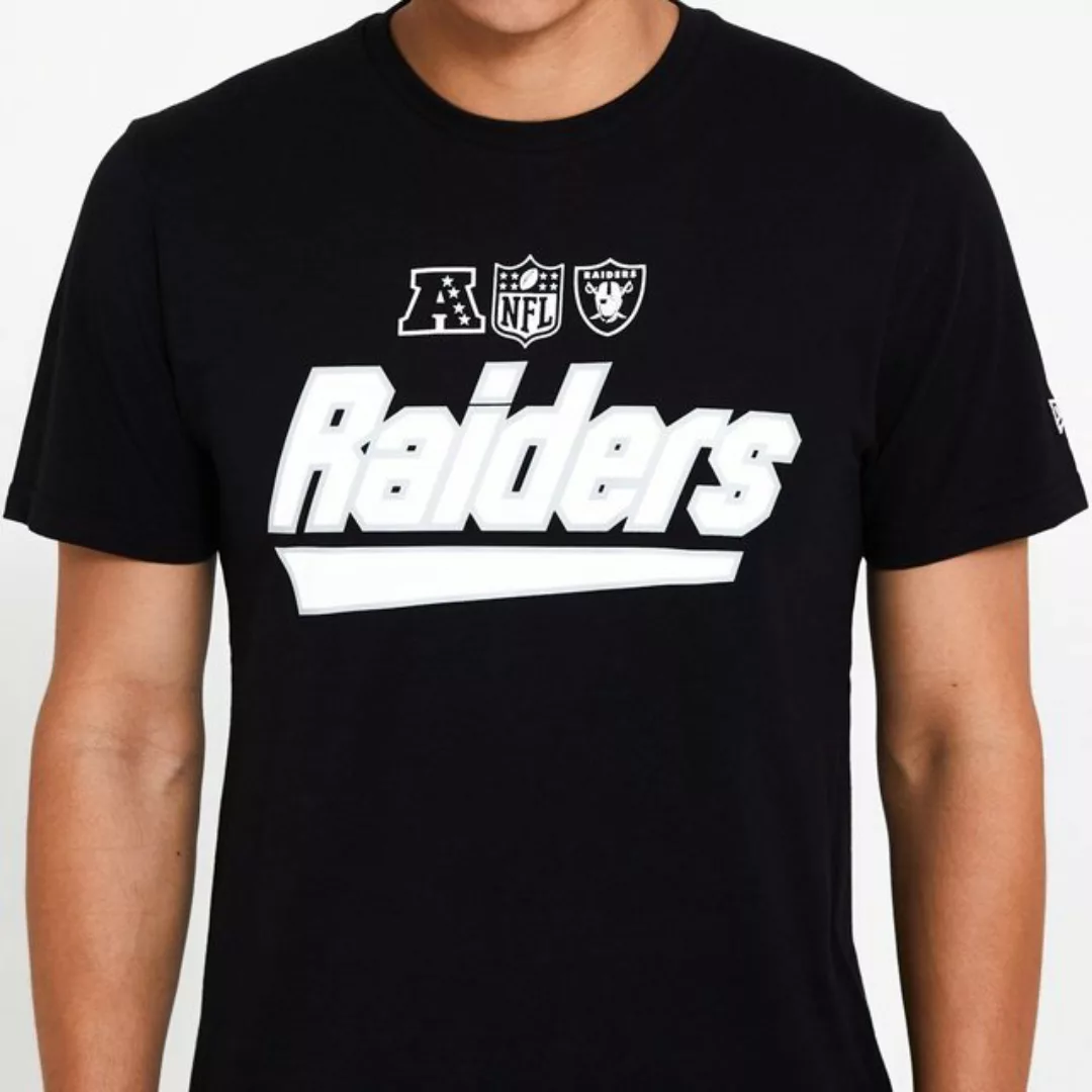 New Era T-Shirt T-Shirt New Era NFL Wordmark OAKRAI, G M, F black günstig online kaufen