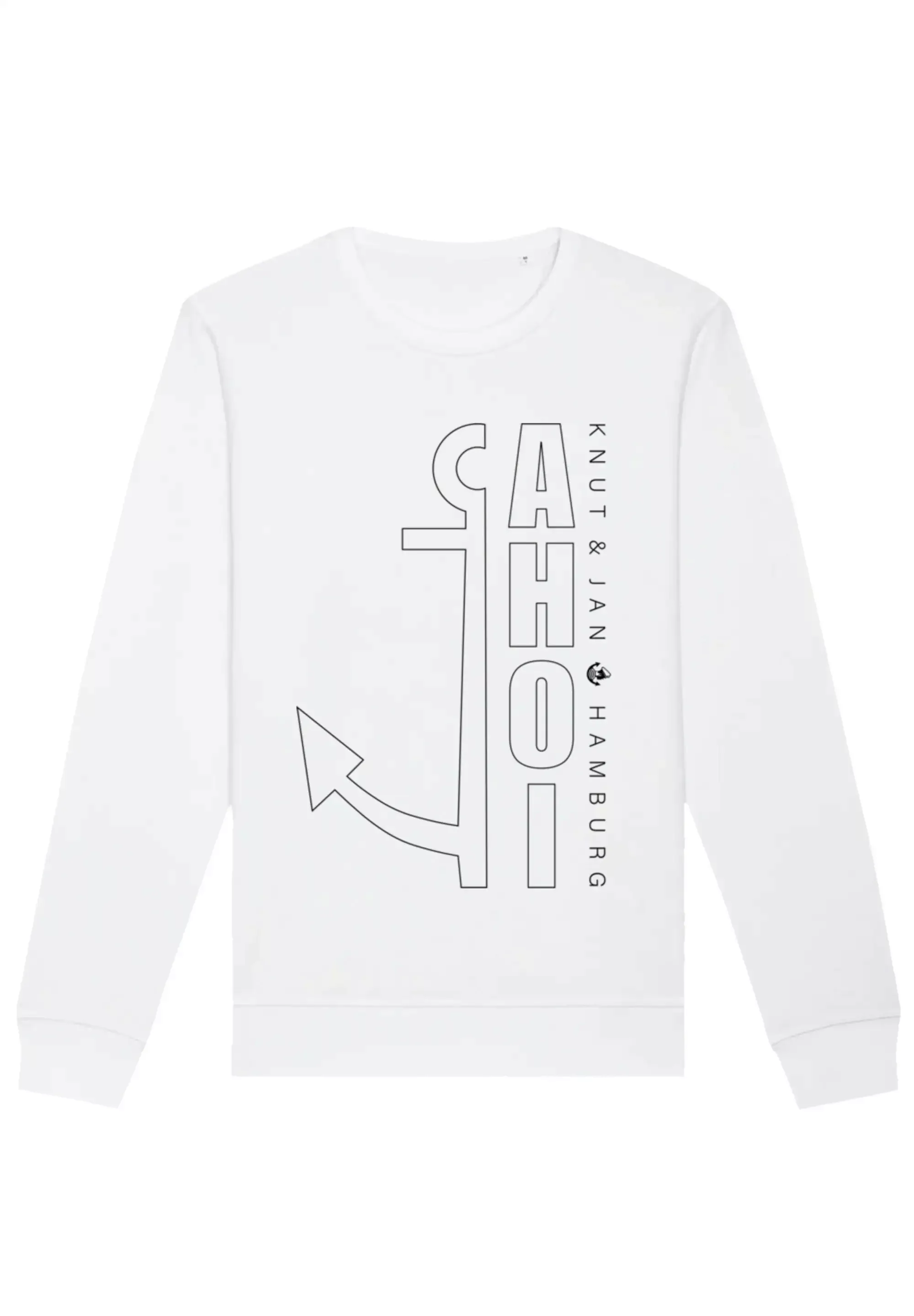 F4NT4STIC Sweatshirt "Ahoi Anker Outlines Knut & Jan Hamburg", Premium Qual günstig online kaufen