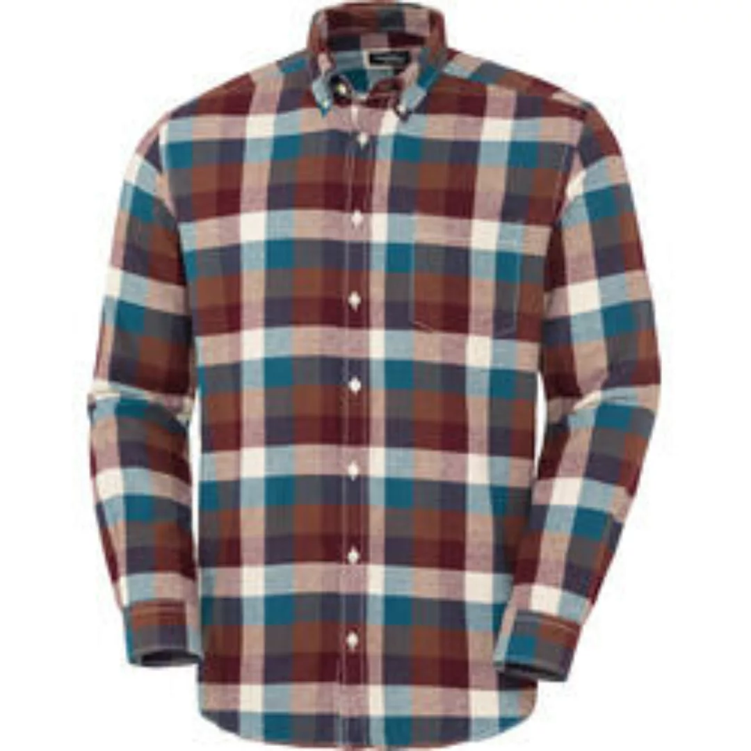 HENSON&HENSON Herren Flanellhemd günstig online kaufen