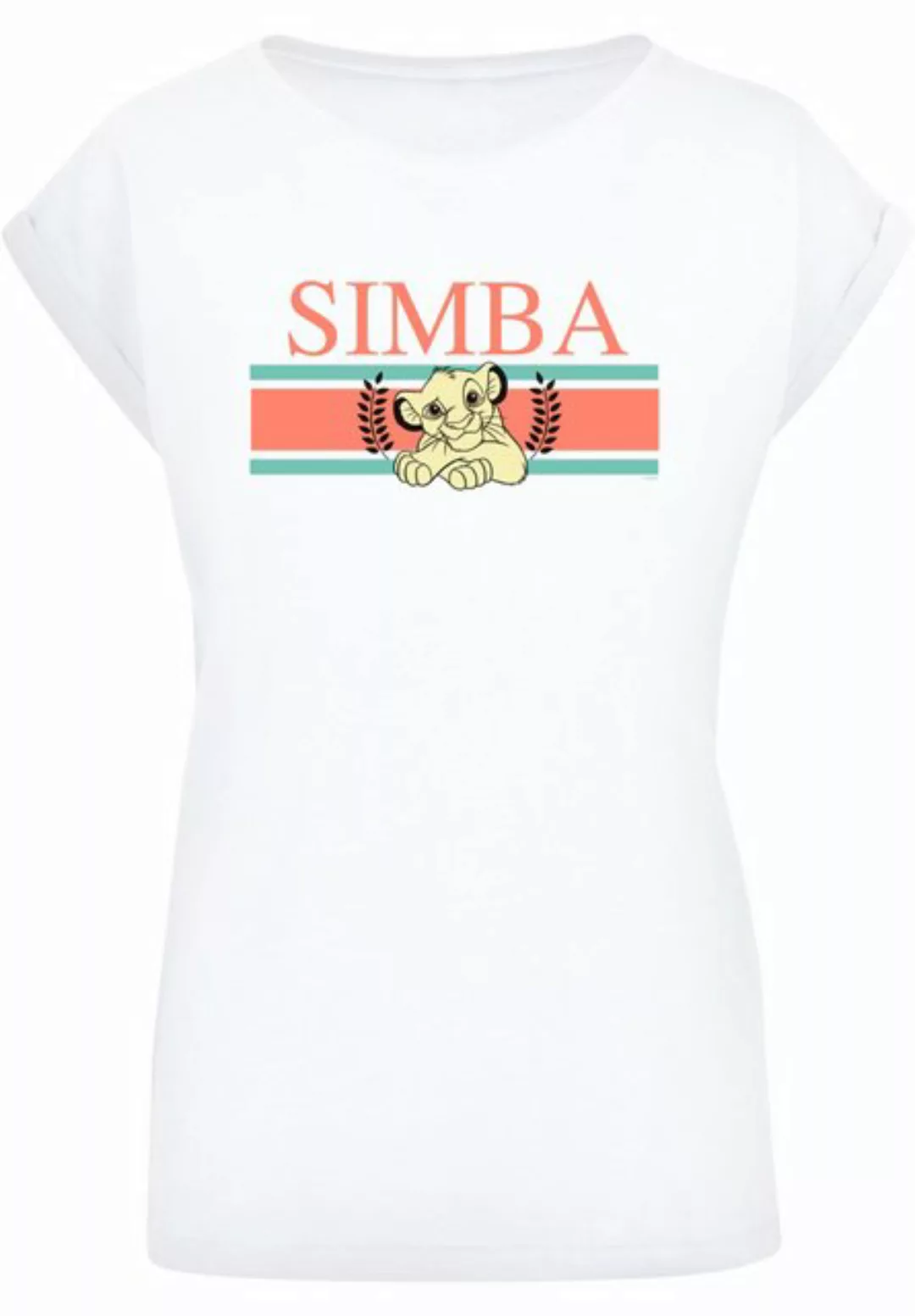 F4NT4STIC T-Shirt Disney König der Löwen Simba Stripes Print günstig online kaufen