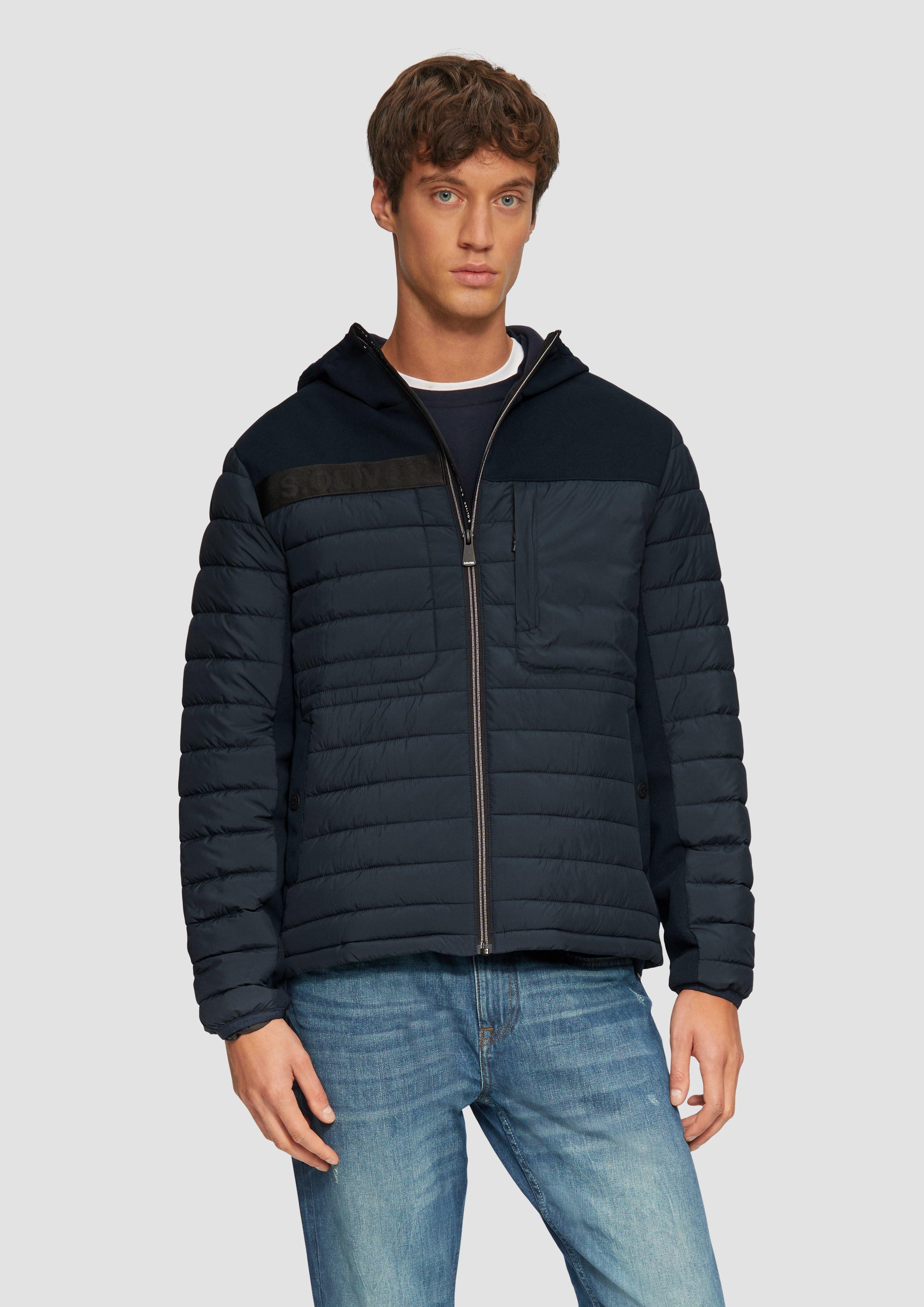 s.Oliver Allwetterjacke Steppjacke im Fabricmix mit günstig online kaufen