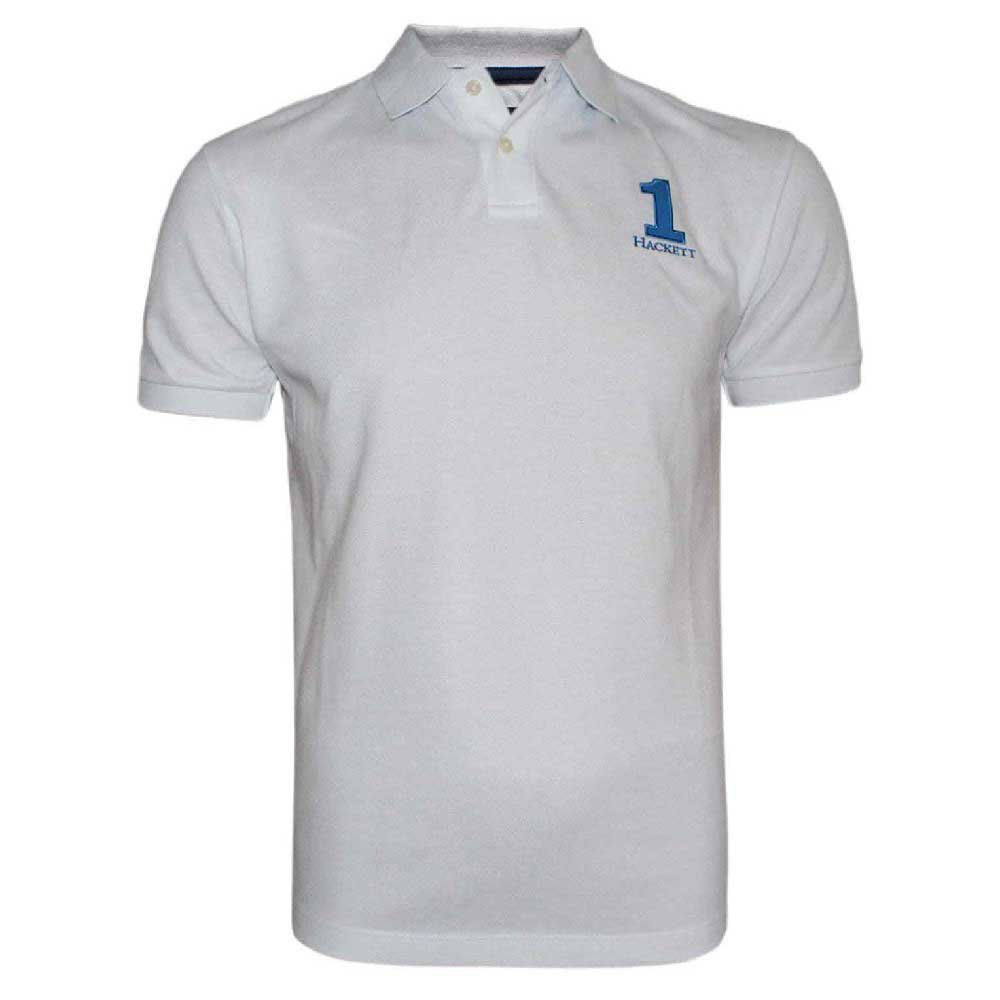 Hackett Chest Panel Crest Kurzarm-polo S White günstig online kaufen