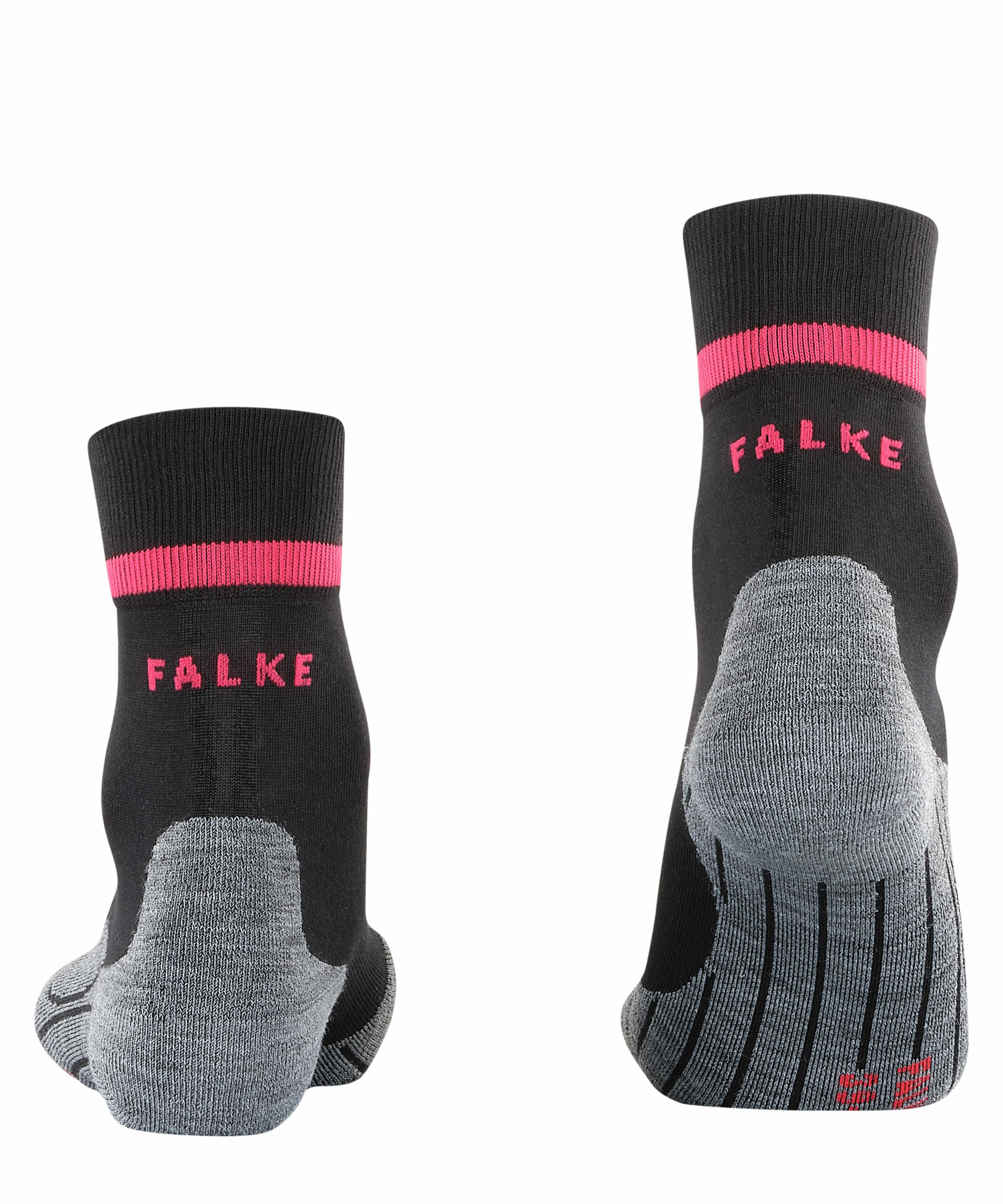 FALKE RU4 Damen Laufsocken, 41-42, Schwarz, Baumwolle, 16704-304804 günstig online kaufen