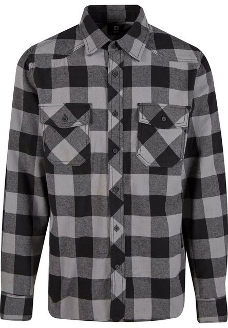 Brandit Langarmhemd Brandit Herren Checked Shirt (1-tlg) günstig online kaufen