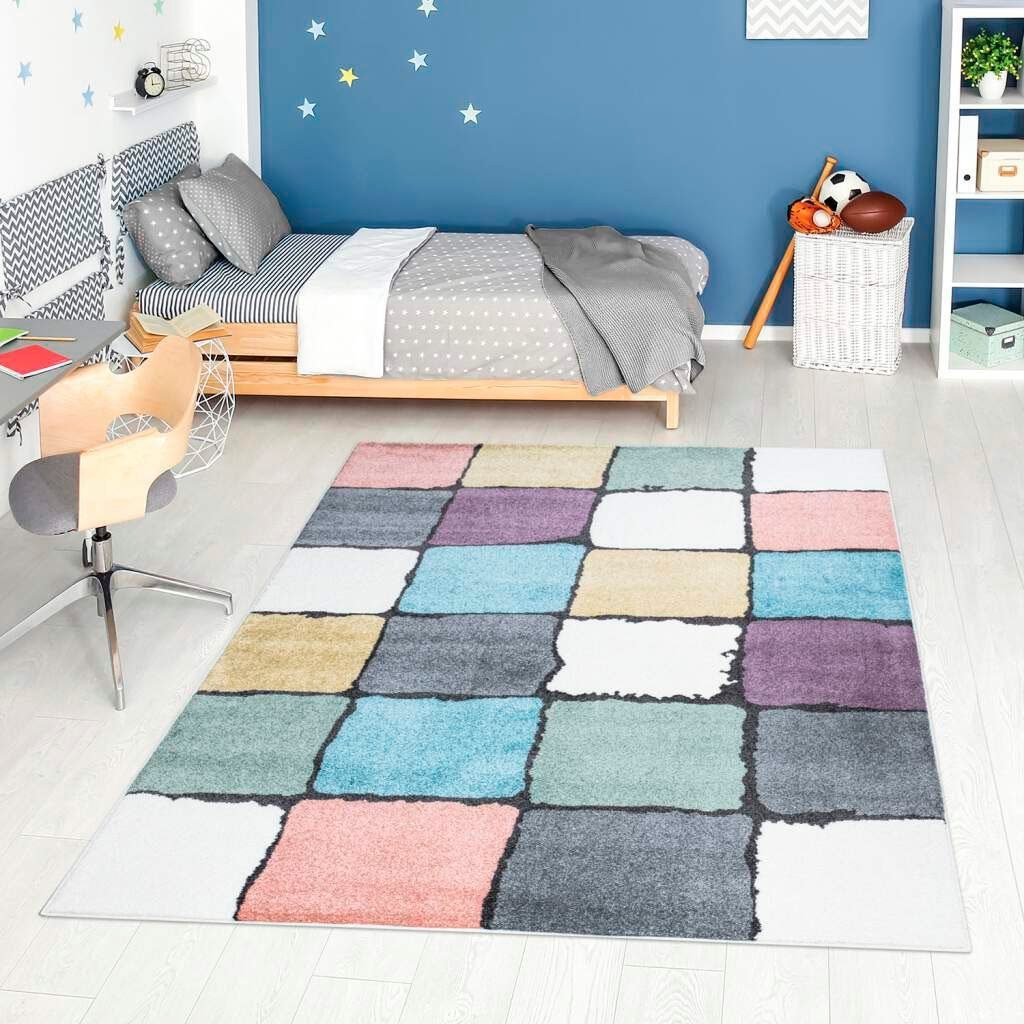 Carpet City Teppich »YOUNG919«, rechteckig, 11 mm Höhe, Moderner Jugend- Ki günstig online kaufen