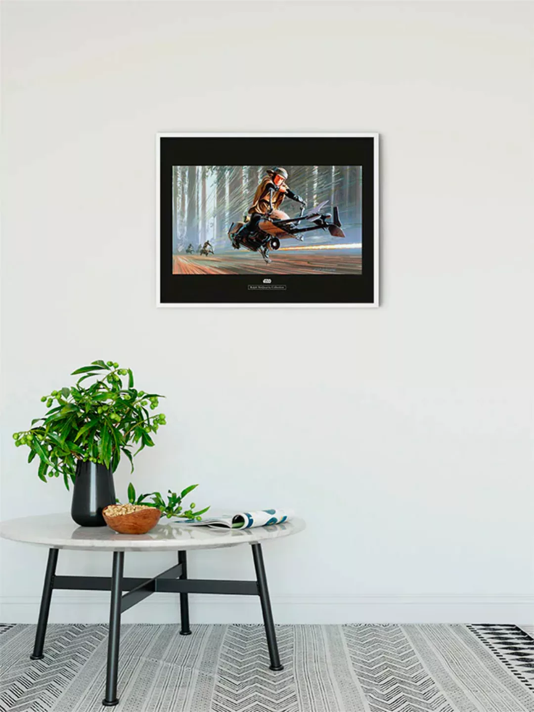 Komar Wandbild Star Wars Speeder 50 x 40 cm günstig online kaufen