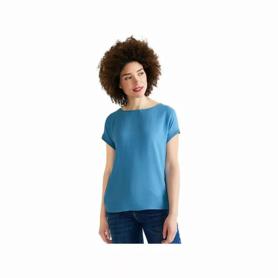 STREET ONE T-Shirt mit Ripp-Details günstig online kaufen