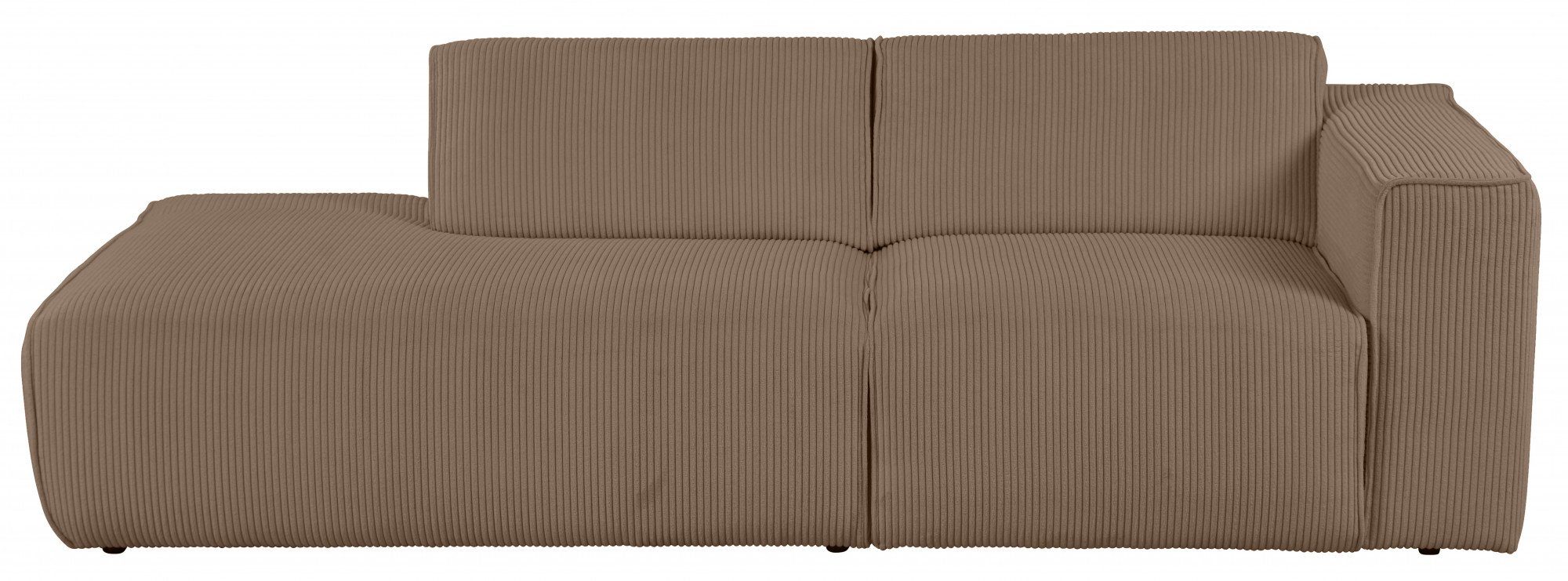 andas 2-Sitzer "Noord mit Kedernaht, Breite 227 cm", Cord, Struktur, Websto günstig online kaufen
