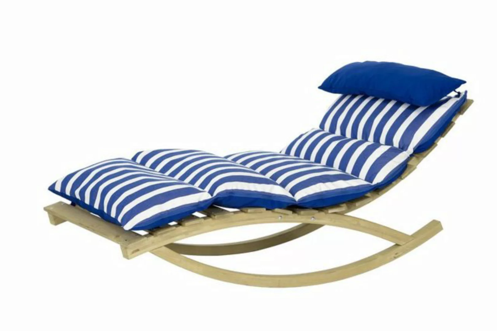 Amazonas Loungebett Schaukel Rocking Lounger Navy - aus dem FSC Fichtenholz günstig online kaufen