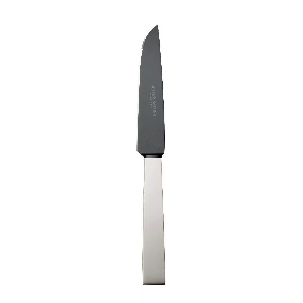 Robbe & Berking Riva - 150 g versilbert Steakmesser Frozen Black 223 mm günstig online kaufen