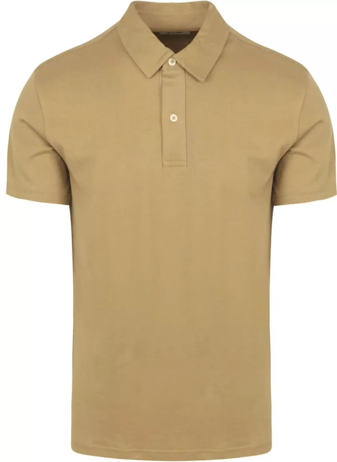 King Essentials The James Poloshirt Beige - Größe M günstig online kaufen