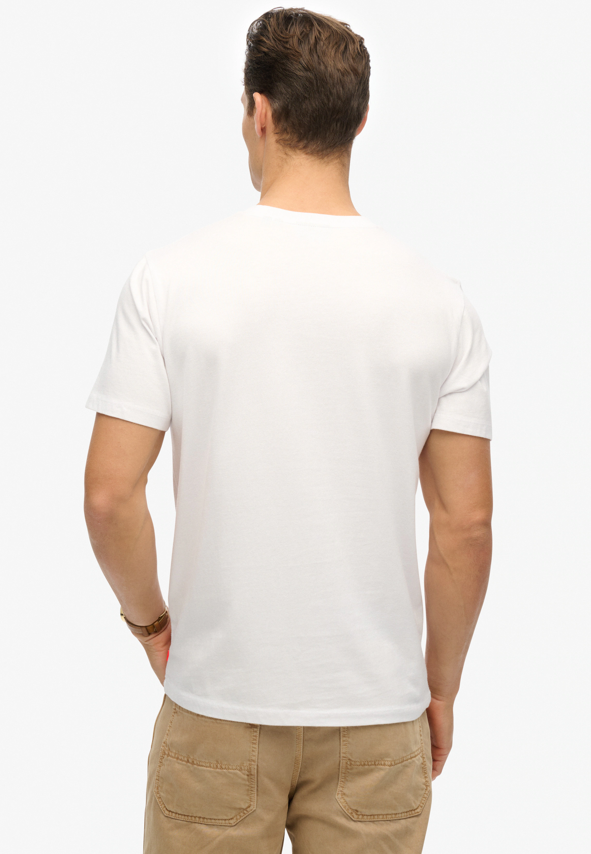 Superdry Rundhalsshirt "MICRO LOGO T SHIRT" günstig online kaufen