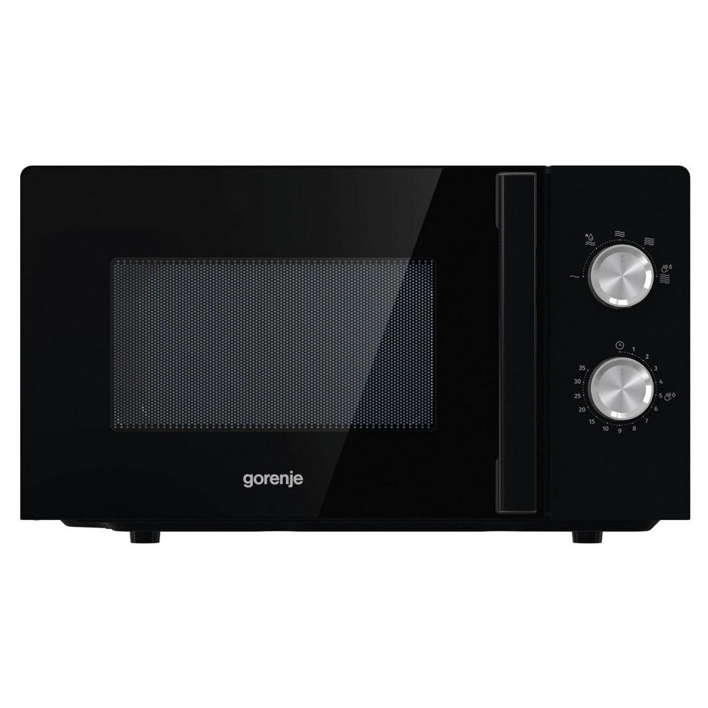 Gorenje Mikrowelle MO17E1BH schwarz Metall B/H/T: ca. 45,5x26,1x35,3 cm ca. günstig online kaufen