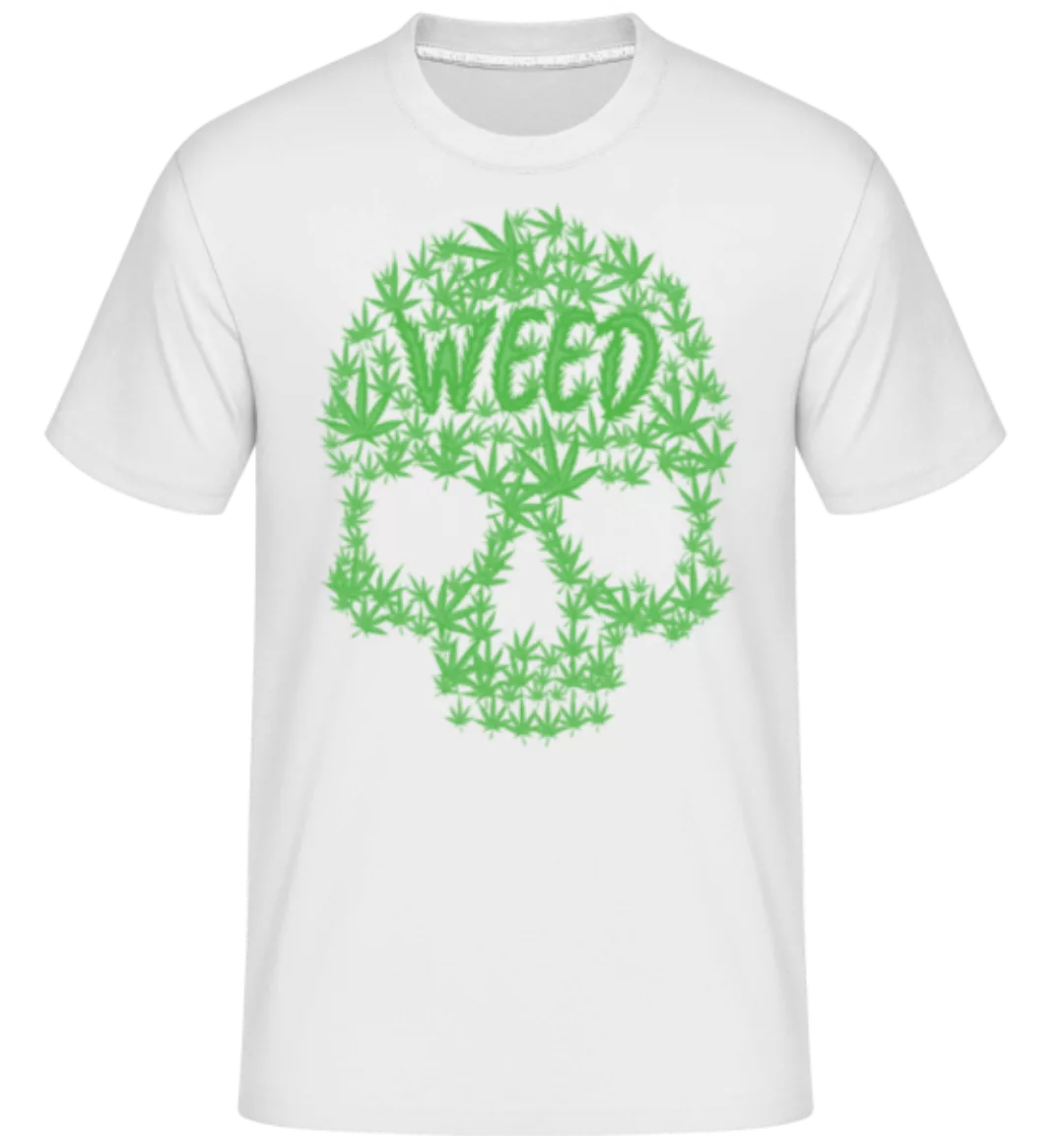 Weed Skull Cannabis · Shirtinator Männer T-Shirt günstig online kaufen