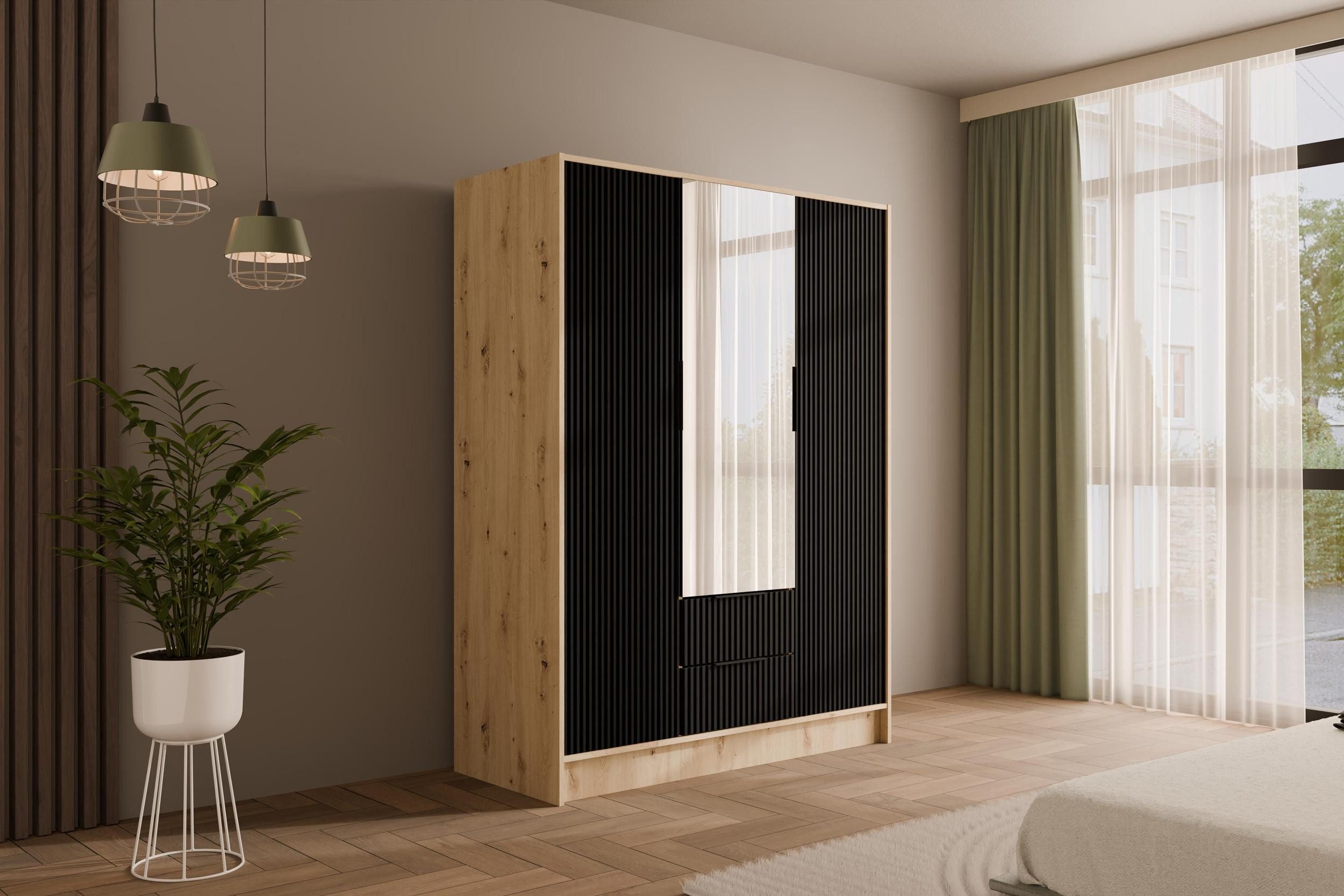 ALTDECOR Drehtürenschrank NOA (Kleiderschrank Garderobenschrank mit günstig online kaufen