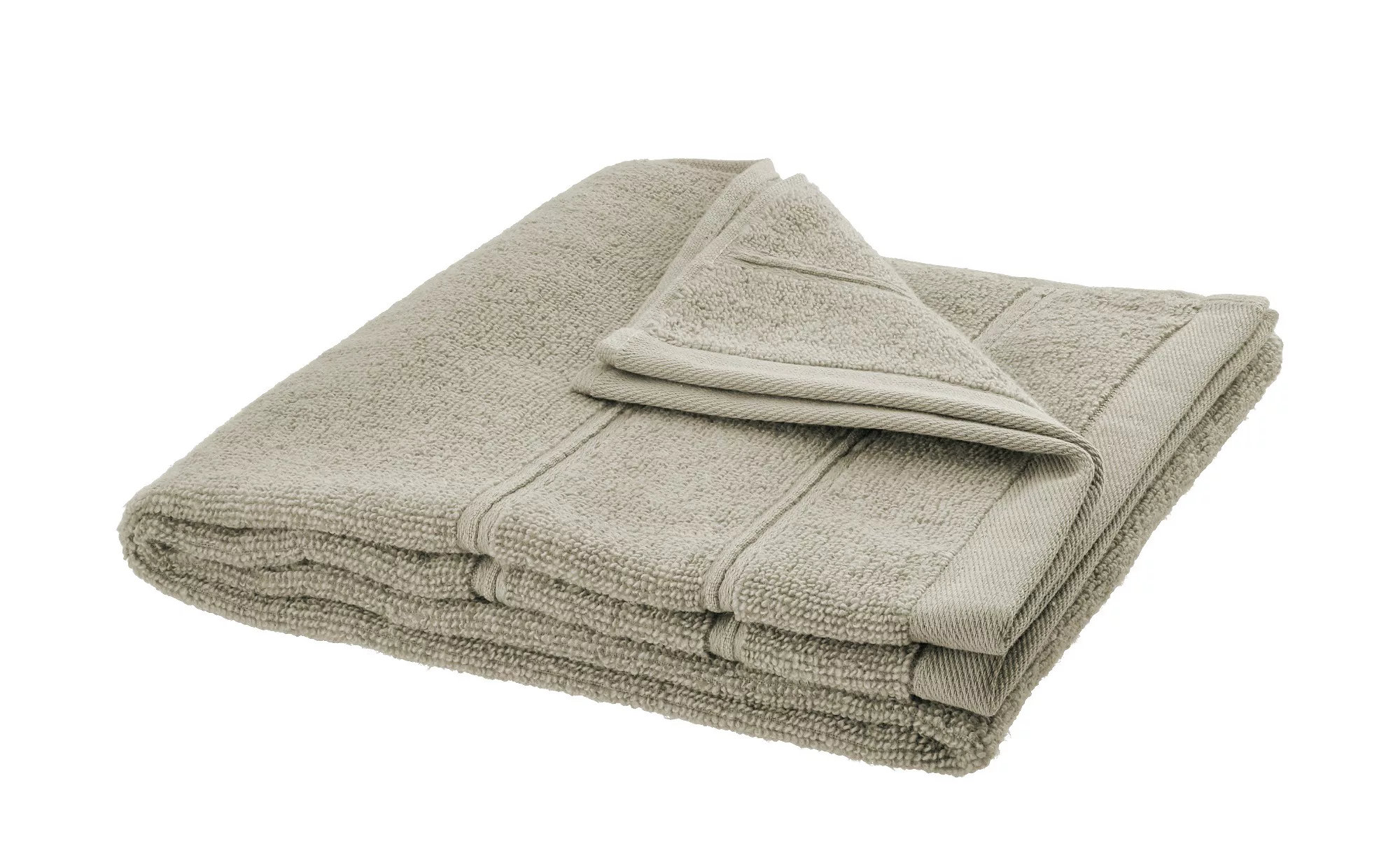 HOME STORY Handtuch  Lifestyle - beige - reine Baumwolle, Baumwolle - 50 cm günstig online kaufen