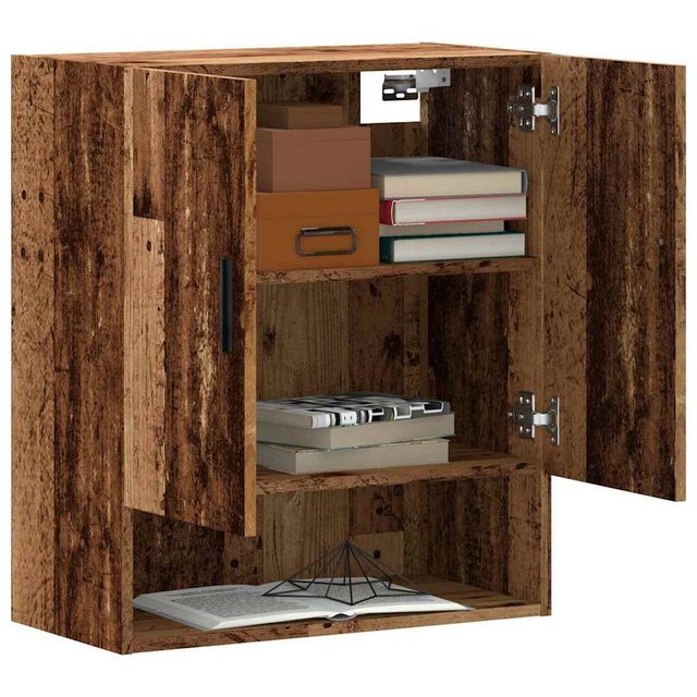 vidaXL Aktenschrank Wandschrank Altholz-Optik 60x31x70 cm Holzwerkstoff günstig online kaufen