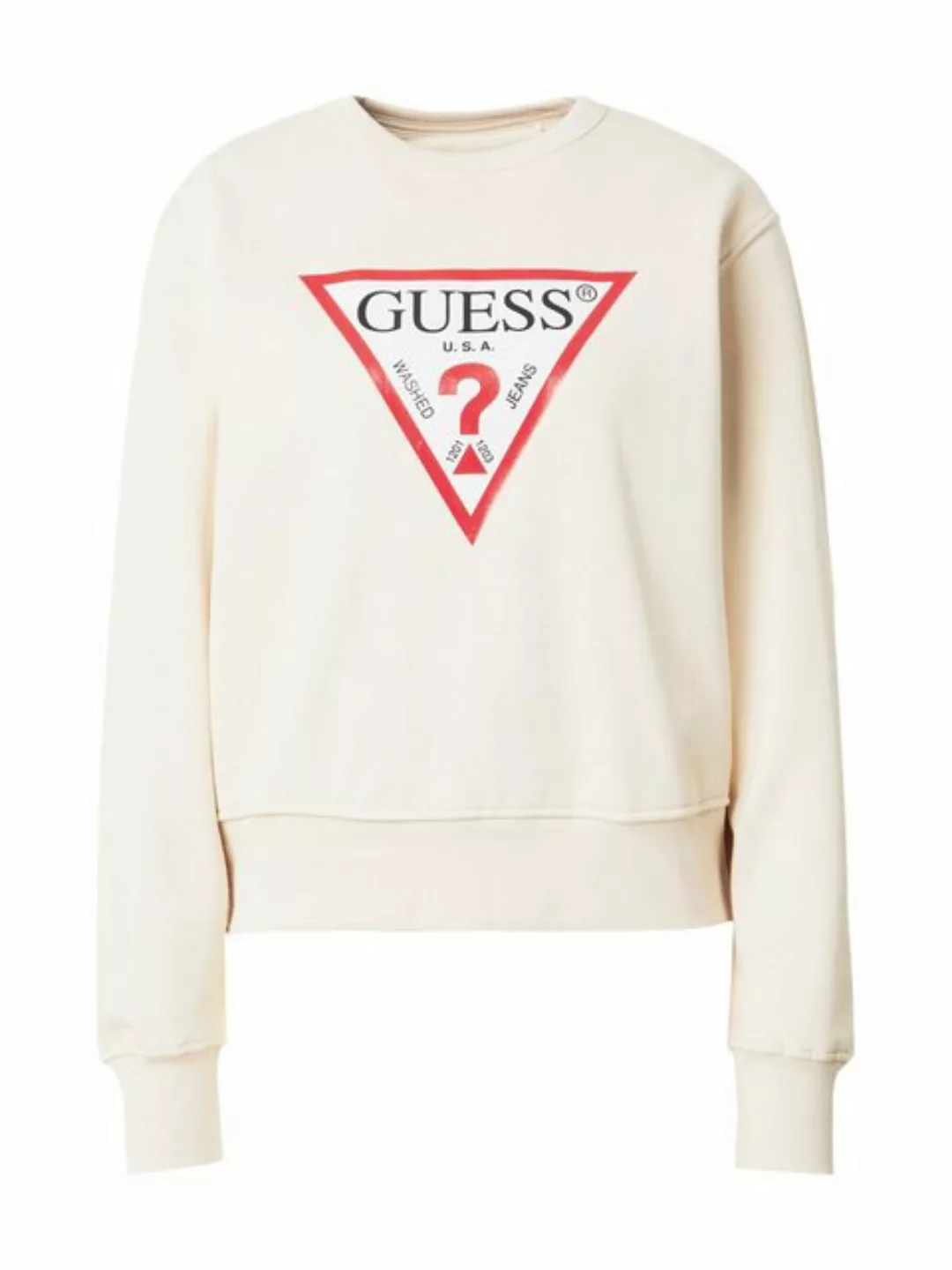 Guess Sweatshirt (1-tlg) Plain/ohne Details günstig online kaufen