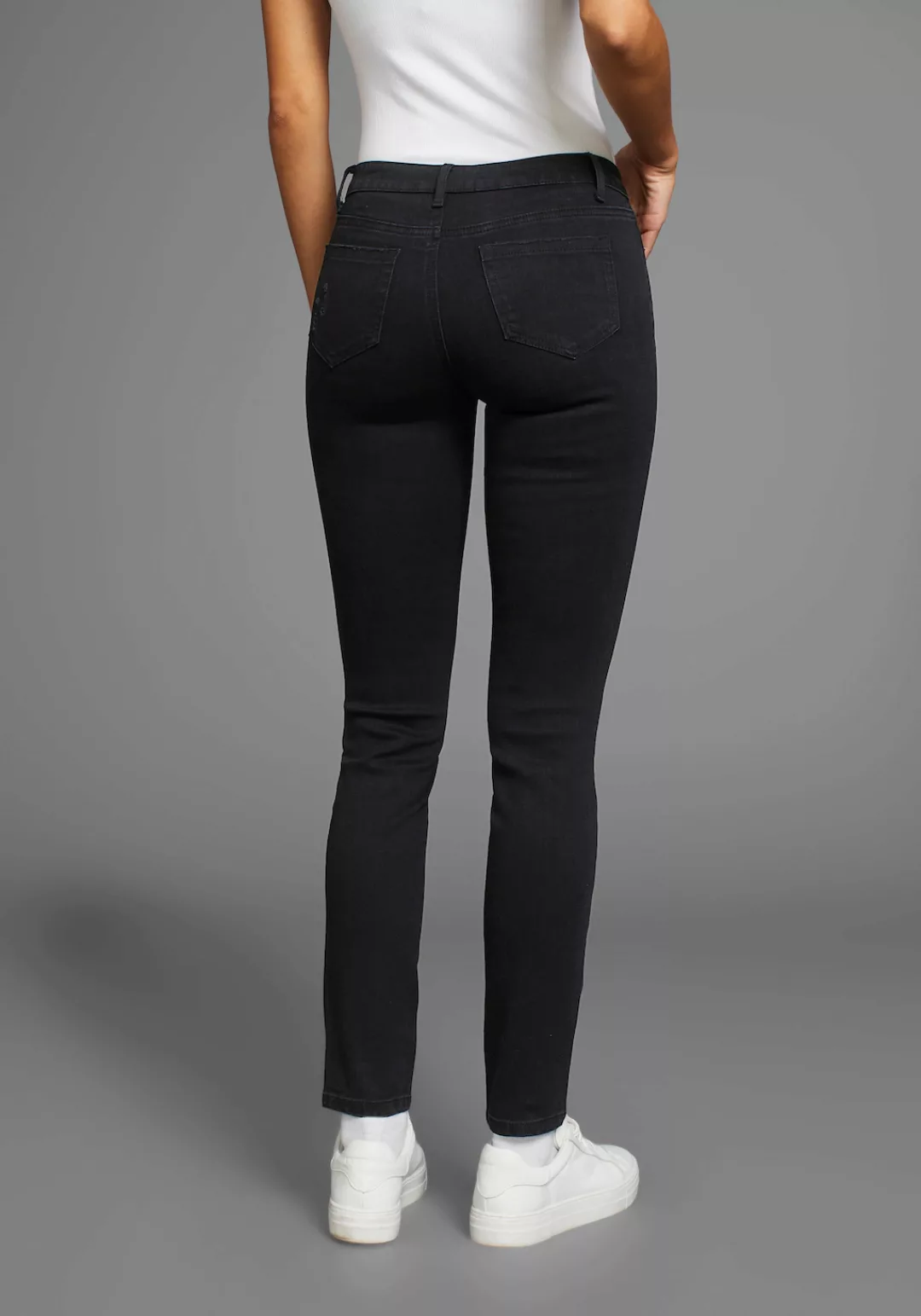 Arizona Skinny-fit-Jeans "Ultra-Stretch", Mid Waist günstig online kaufen