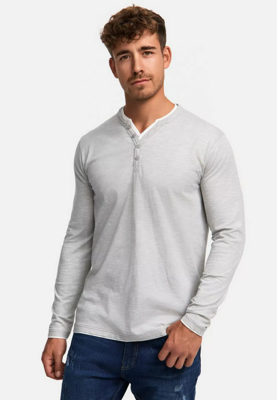 Indicode Langarmshirt INColeson günstig online kaufen