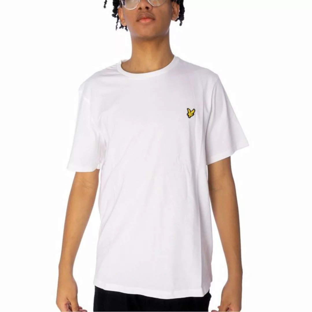 Lyle & Scott T-Shirt Aus 100% Baumwolle Gerader Schnitt günstig online kaufen