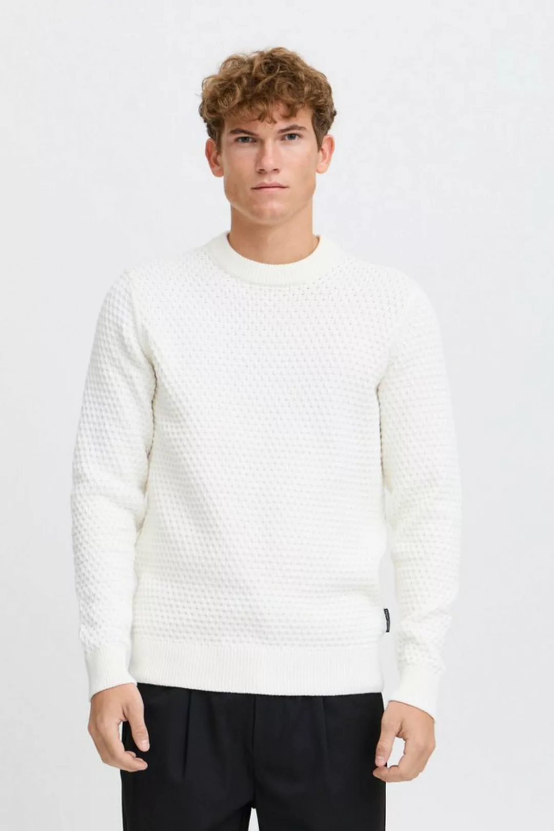 Casual Friday Strickpullover CFKARL structured crew neck knit modischer Pul günstig online kaufen