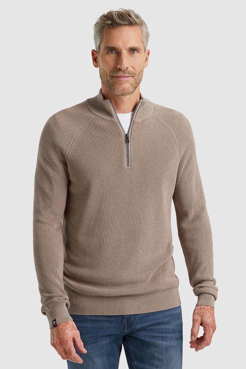 Vanguard Halfzip Pullover Beige - Größe M günstig online kaufen