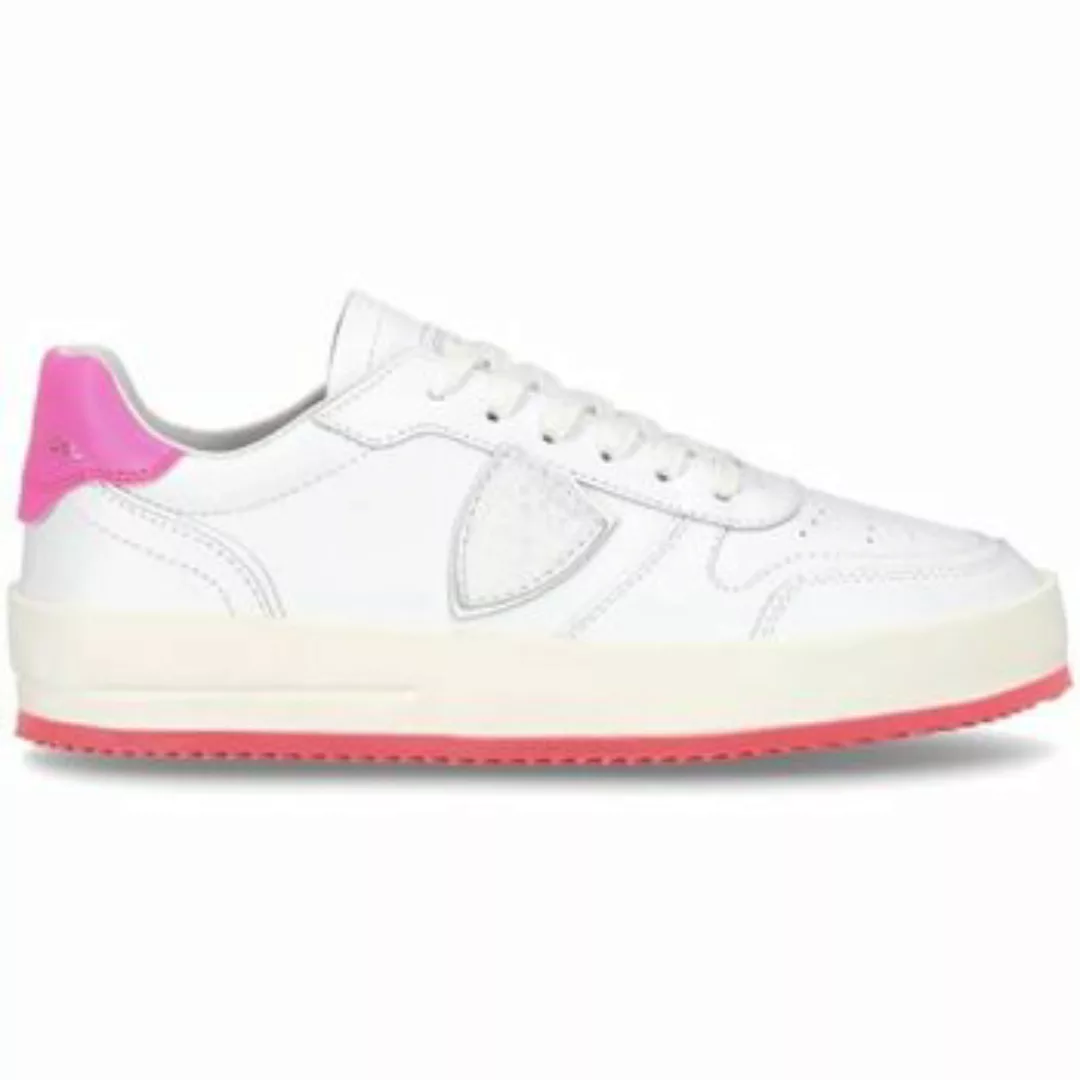 Philippe Model  Sneaker VNLD VN02 - NICE LOW-VEAU NEON BLANC/FUCSIA günstig online kaufen