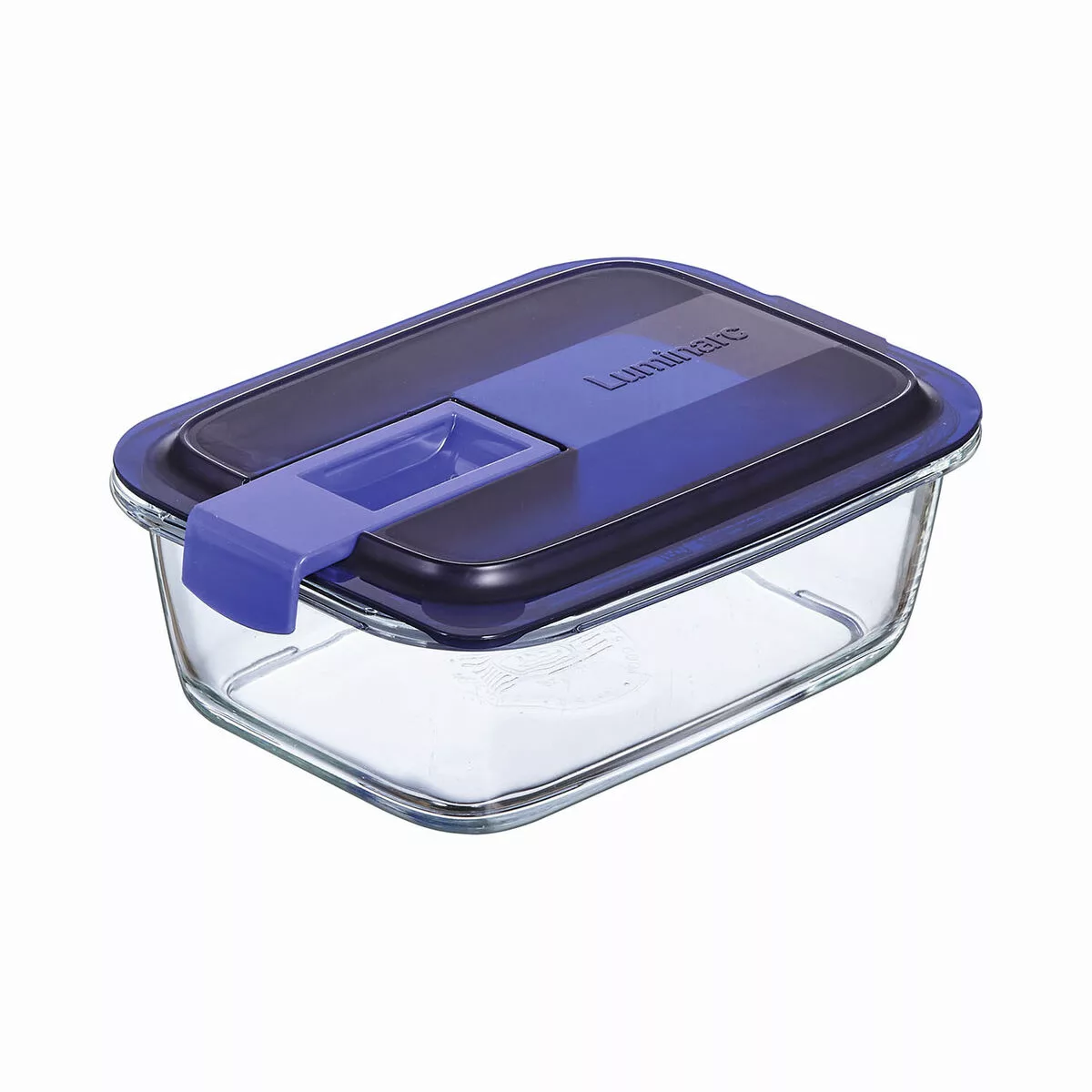 Lunchbox Hermetisch Luminarc Easy Box Blau Glas (6 Stück) (820 Ml) günstig online kaufen