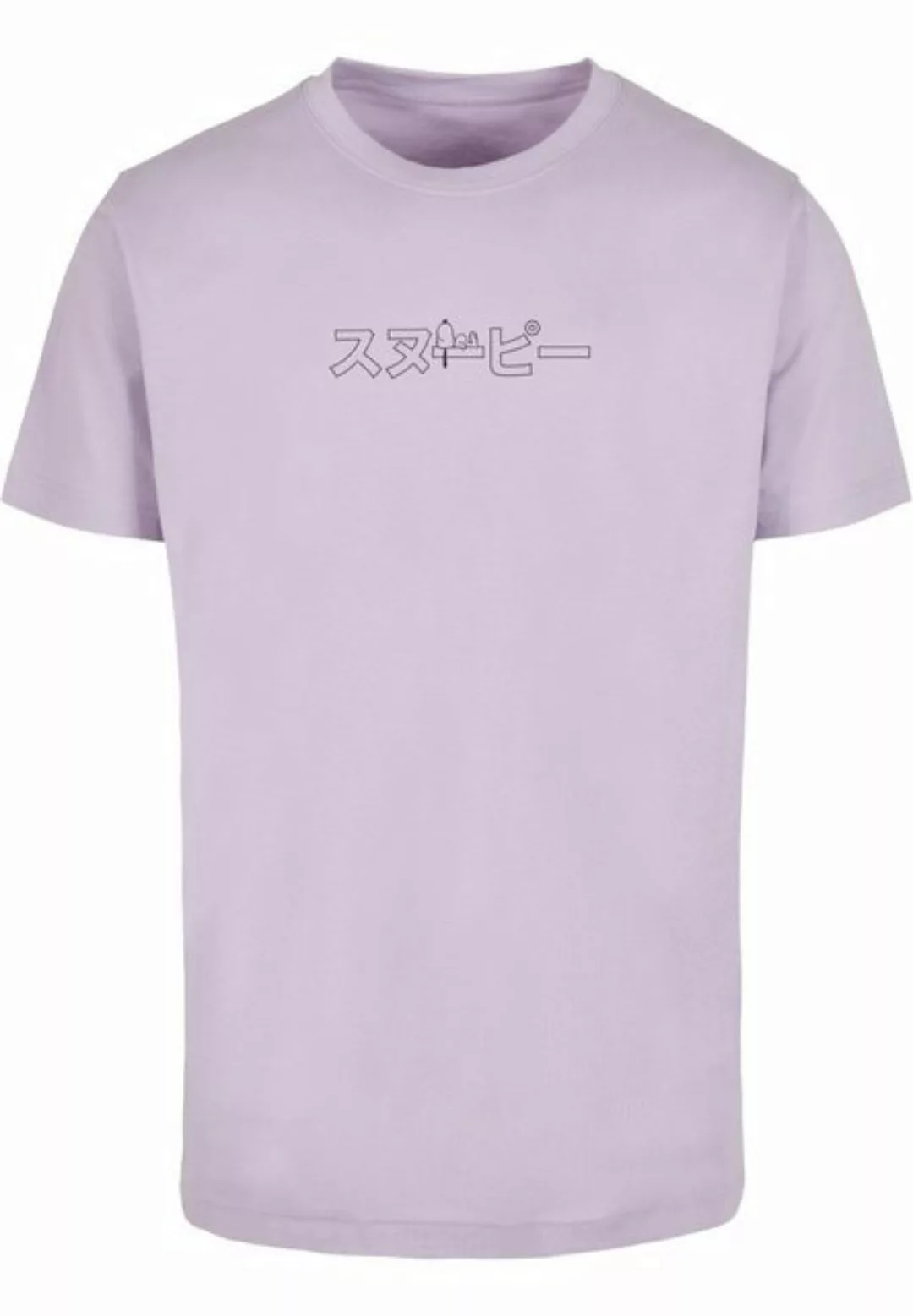 Merchcode T-Shirt Merchcode Herren Peanuts - Snoopy relax T-Shirt Round Nec günstig online kaufen