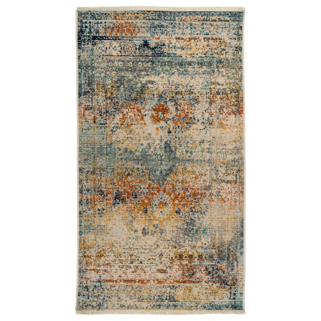 360Living Teppich blau B/L: ca. 80x150 cm günstig online kaufen