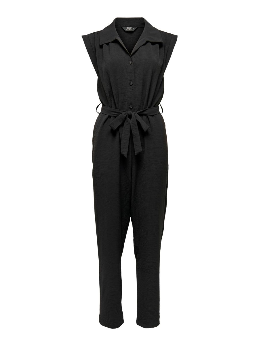 ONLY Kurzärmeliger Jumpsuit Damen Schwarz günstig online kaufen