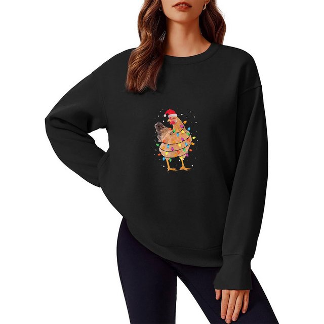 MC Star Weihnachtssweatshirt Süße Weihnachts-Sweatshirts für Damen, lässig, günstig online kaufen