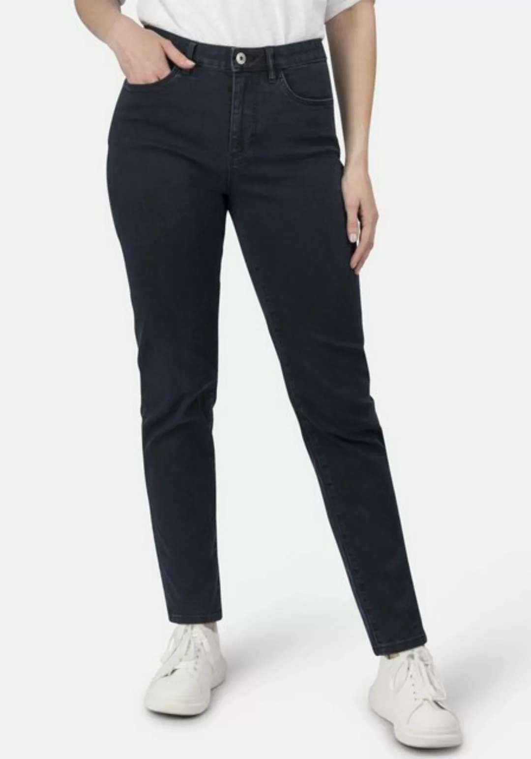 STOOKER WOMEN 5-Pocket-Jeans Nizza Denim Basic Tapered Fit Stretch günstig online kaufen