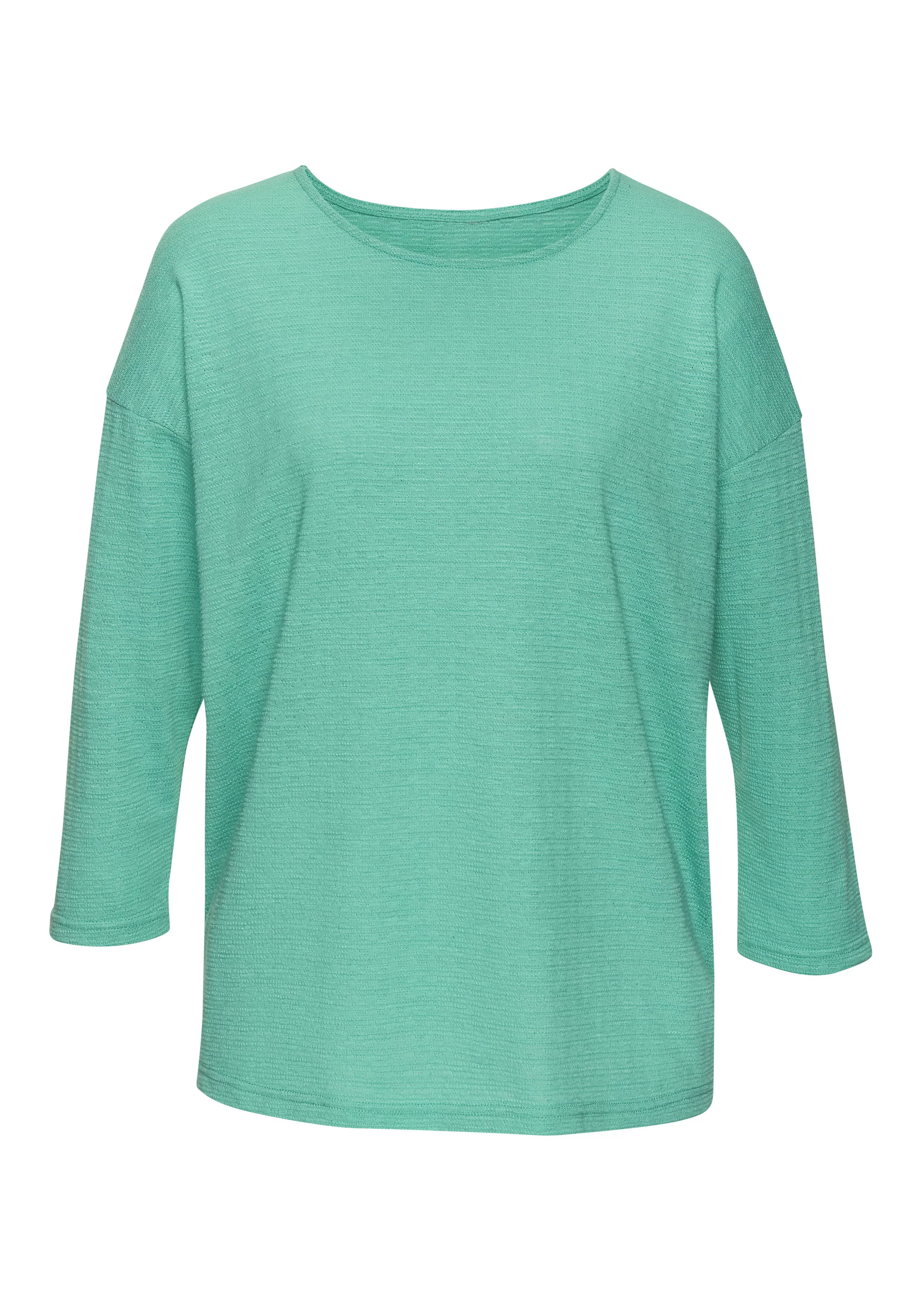 Vivance Langarmshirt "mit modischer Struktur", aus bügelfreier Qualität mit günstig online kaufen