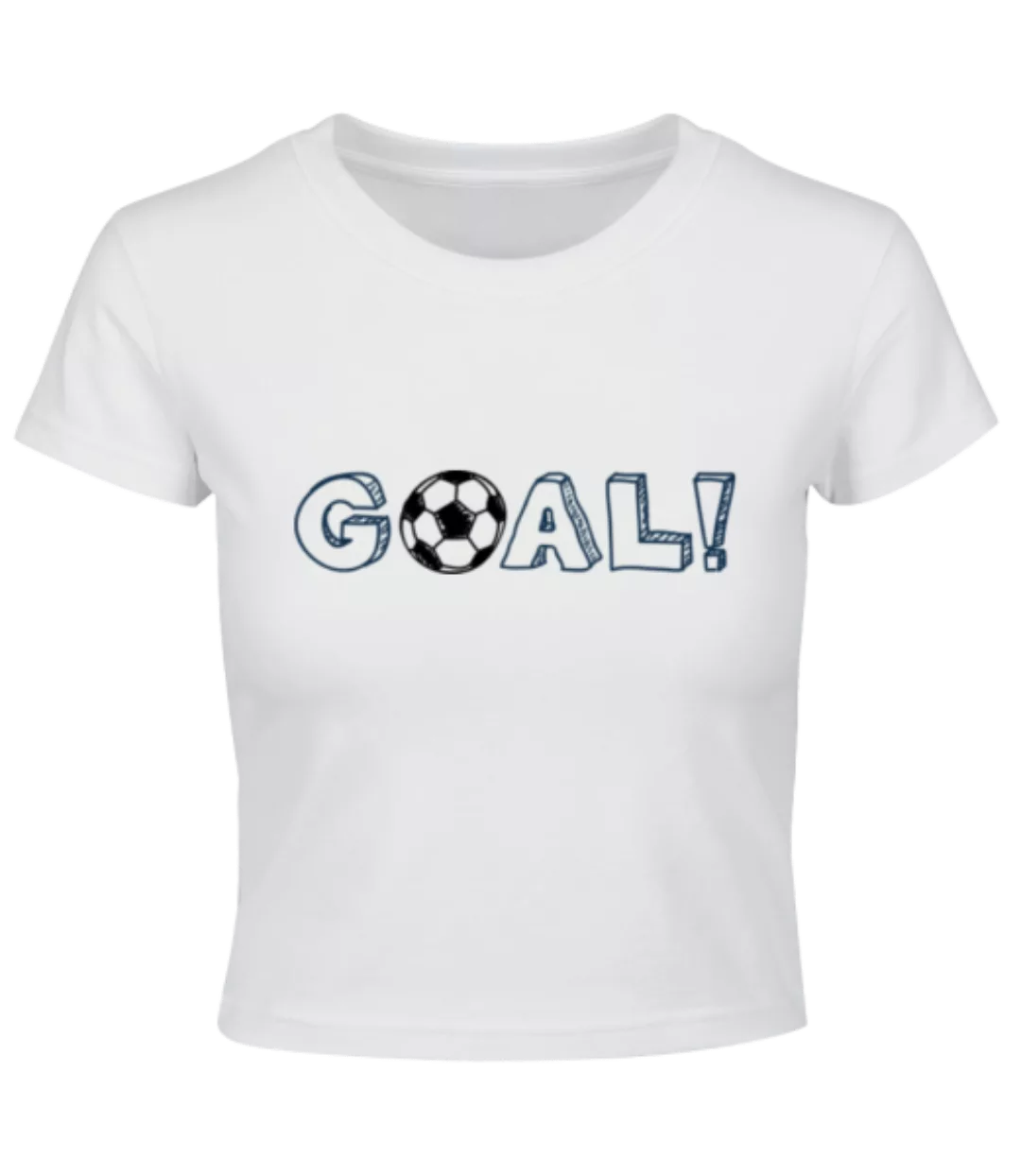 Football Goal Logo · Crop T-Shirt günstig online kaufen