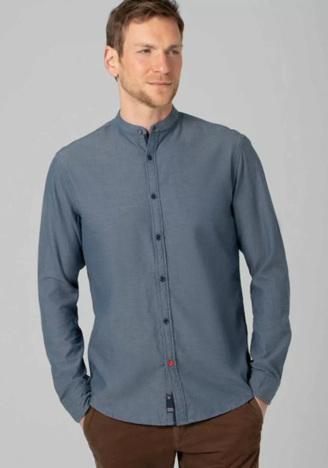 TIMEZONE Langarmhemd Stand-up-collar Shirt günstig online kaufen